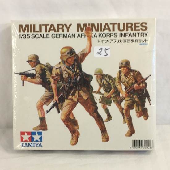 Collector New Sealed Tamiya Military Miniature 1/35 Scale German Afrika Korps Infantry