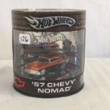 Collector Hotwheels 1957 Chevy Nomad Wagon Wheels Series 1 of 4 Die Cast Car 1:64 Scale