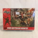 Collector New Sealed Airfix WWWII Australian Infantry 1/32 Scale Actual Size Model Figure