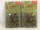 Lot of 2 Pieces Collector The Ultimate Soldier Extreme Detail D-Day US Infantry Sniper Figure 1/18