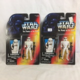 Lots of 2 Collector 1995 Kenner Star Wars The Powert Of The Force Storm Trooper 4