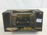 Collector NIB ERT 1969 Ford Mustang Mach I American Muscle 1/64 Scale Ltd. Edt DieCast Car