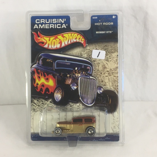 NIP Collector Hot wheels Cruisin' America Hot Rods Midnight OTTO 1/64 Scale DieCast