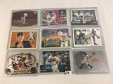 Lot of 9 Pieces Collector Sport Baseball Sport Trading Cards Assorted Players & Sport Cards