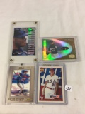 Lot of 4 Pieces Collector Sport Baseball Sport Trading Cards Assorted Players & Sport Cards