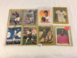 Lot of 8 Pieces Collector Sport Baseball Cards Some Vintage Assorted Players & Sport Cards