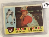 Collector Vintage T.C.G. Sport Baseball Trading Card Frank Thomas #95 Chicago Cubs Card