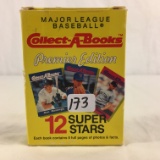 Collector Loose in Pack 1990 JBC Major League Baseball Collect-A-Books Premier Edt. Card