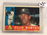 Collector Vintage T.C.G. Sport Baseball Trading Card Ellis Burton #446 St. Louis Cardinals Card