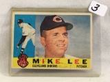 Collector Vintage T.C.G. Sport Baseball Trading Sport Card Mike Lee #521 Cleve. Indians