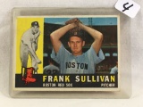 Collector Vintage T.C.G. Sport Baseball Trdaing Card Frank Sullivan #280 Boston Red Sox
