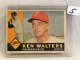 Collector Vintage T.C. G. Sport Baseball Trading Card Ken Walters #511 Plia. Phillies Card