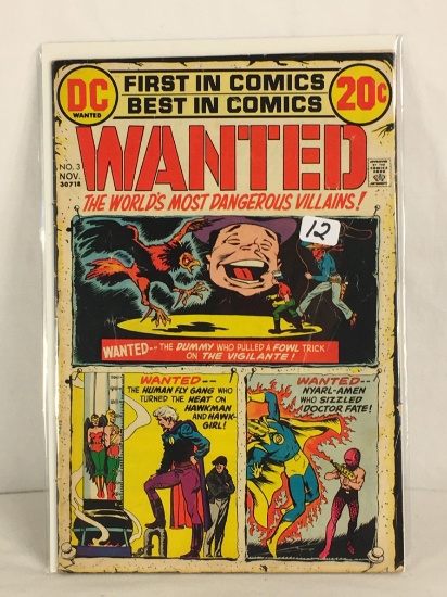 Collector Vintage DC, Comics First in Comics Wanted Comic Book No.3