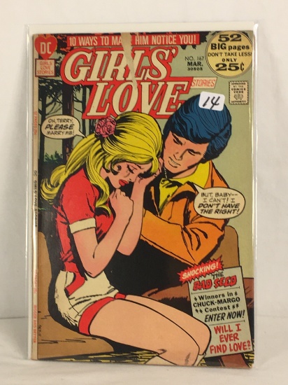 Collector Vintage DC, Comics Girls' Love Stories Comic Book No.167