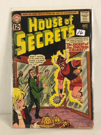 Collector Vintage DC, Comics House Of Secrets Comic Book No.56