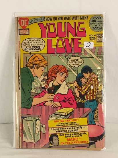 Collector Vintage DC, Comics How do you rate with men Young Lve Comic Book No.93
