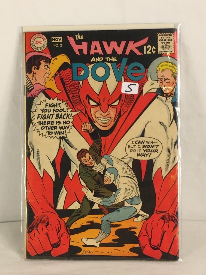 Collector Vintage DC, Comics The Hawk and The Dove Comic Book No.2
