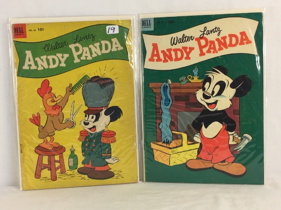 Lot's of 2 Collector Vintage Dell Comics Walter Lantz Andy Panda Comic Books  # 18.27