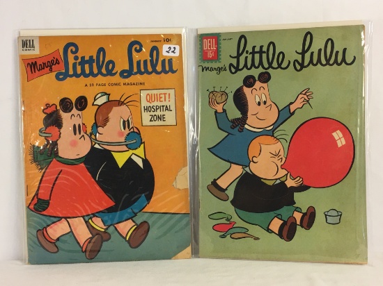 Lot's of 2 Collector Vintage Dell Comics Marge's Little Lulu Comic Books