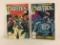 Lot of 2 Collector Vintage Marvel Comics Wolfpack Comic No.1.10