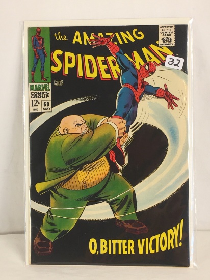 Collector Vintage Marvel Comics The Amazing Spider-man Comic Book No.60