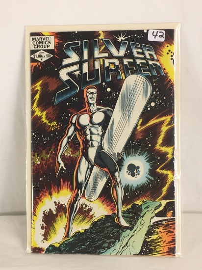 Collector Vintage Marvel Comics Silver Surfer Comic Book NO.1