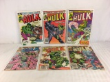 Lot Of 6 Collector Vintage Marvel Comics The Incredible Hulk Comic Bk No.271.2753.276.280.283.286