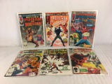 Lot of 6 Collector Vintage Marvel Comics Marvel Team-up Spider-Man No.117.123.130.133.135.144