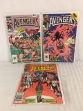 Lot of 3 Collector Vintage Marvel Comics The Avenger Comic Book No.262.265.266