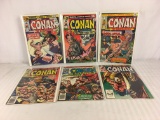 Lot of 6 Collector Vintage Marvel Comics Conan The Barbarian Comic Book No.61.62.63.64.71.135