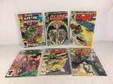 Lot of 6 Collector Vintage Marvel Comics G.I. Joe Comic Book No.1.6.11.12.13.15