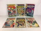 Lot of 6 Collector Vintage Marvel Comics The Amazing Spider-Man  No.155.183.196.205.215.217