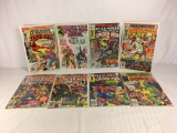 Lot of 8  Vintage Marvel Comics Peter Parker The Spectacular Spider-Man No.1.4.8.9.12.13.15.16