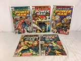 Lot of 6 Collector Vintage Marvel Comics Luke Cage, Power Man Comic Book No.44.45.46.47.49