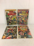 Lot of 4 Collector Vintage Marvel Comics War Of The Worlds Comic Book No.19.25.27.39