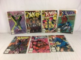 Lot of 7 Collector Vintage Marvel Comics The Uncanny X-Men  No.251.252.254.256.259.260.264