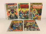 Lot of 5 Collector Vintage Marvel Comics Shogun Warriors Comic Book No.1.3.4.9.14