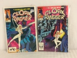 Lot of 2 Collector Vintage Marvel Comics Cloak And Dagger Comic No.1.2