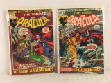 Lot of 2 Collector Vintage Marvel Comics The Tomb Of Dracula Comic No.3.8