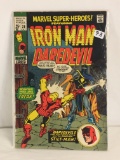 Collector Vintage Marvel Super-Heroes featuring The Invinicble Iron Man Daredevil No.28