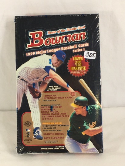 Collector NIB Factory Sealed Bowman 1999 Major League Baseball Trading Cards Series 1
