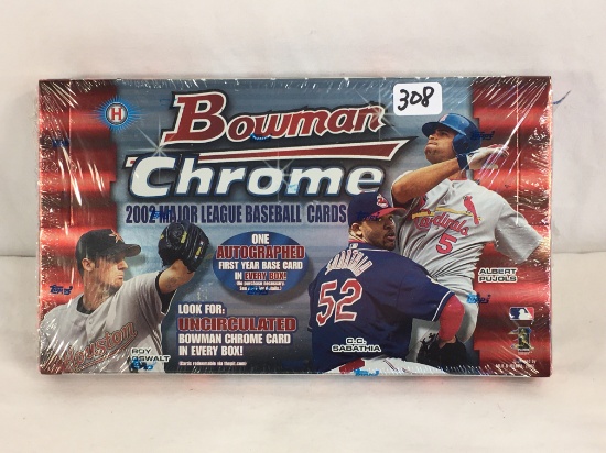 Collector NIB Factory Sealed Bowman Chrome 2002 Major League Baseball Trading Cards