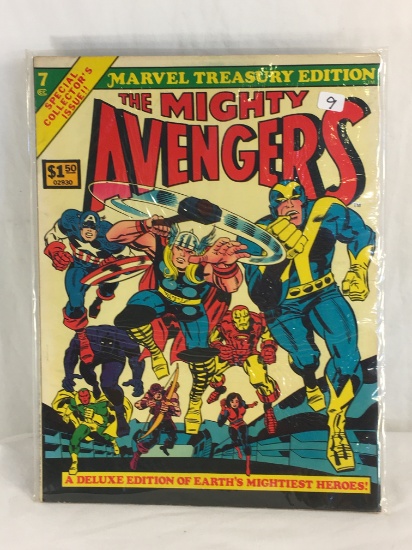 Collector Vintage Marvel Treasury Edition The Mighty Avengers Comics Magasine # 7