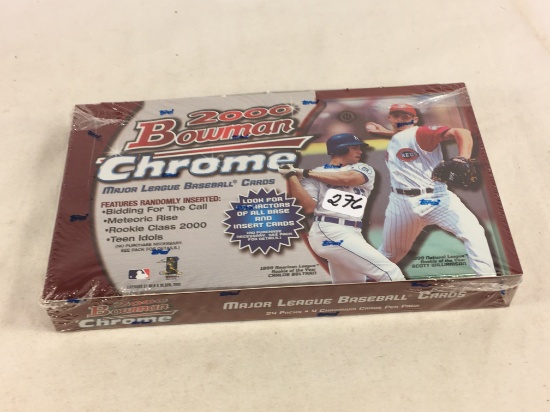 Collector Factory Sealed 2000 Bowman Chrome Major League Baseball Sport Rookie Cards