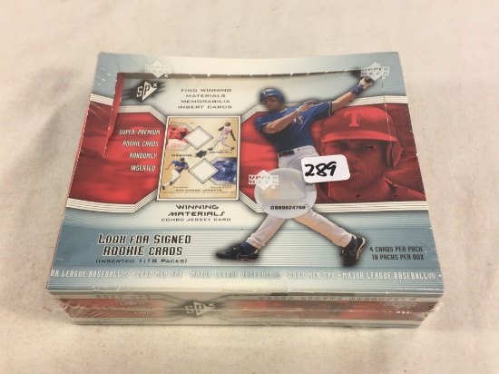 Collector Factory Sealed 2000 SPX Upper Deck Major League Baseball Trading Cards - See Photos