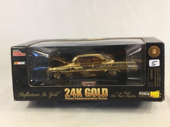 Collector Racing Champions Stock Rods 24K Gold Reflection Plated Comm. Series 1/24 Scale