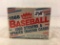 New Sealed Box Vintage 1988 Fleer Baseball Logo Stickers & Updated Trading Cards