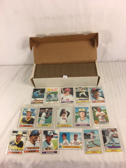 Collector Vintage 1979 Topps Sport Trading Baseball Cards in Box - See Pictures
