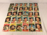 Lot of 30 Collector Vintage Baseball Sport Trading Cards  Assorted Players and Sport Cards