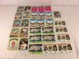 Lot of 30 Collector Vintage Baseball Sport Trading Cards  Assorted Players and Sport Cards